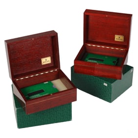 Estate LOT of Two Rolex Daytona Watch Box Cases