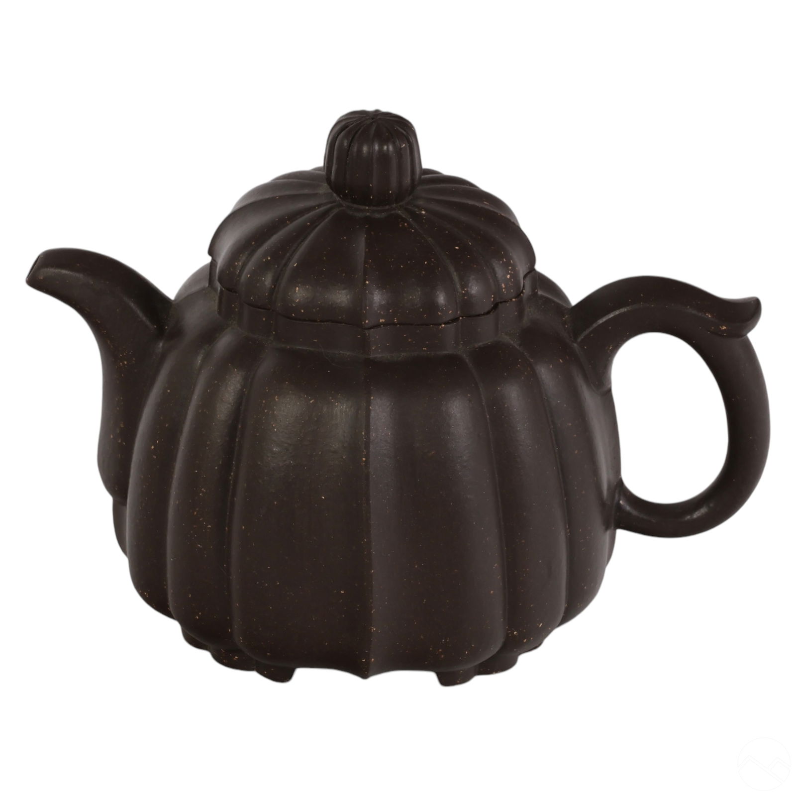 Chinese Gu Zhongnan Yixing Pottery Teapot SIGNED (1 of 6)
