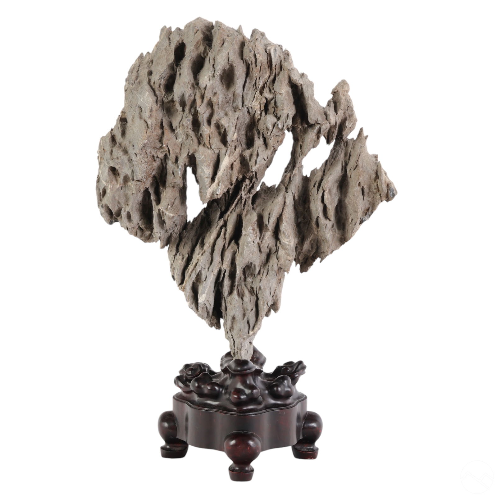 Chinese Antique Natural Yingde Stone Scholars Rock (1 of 8)