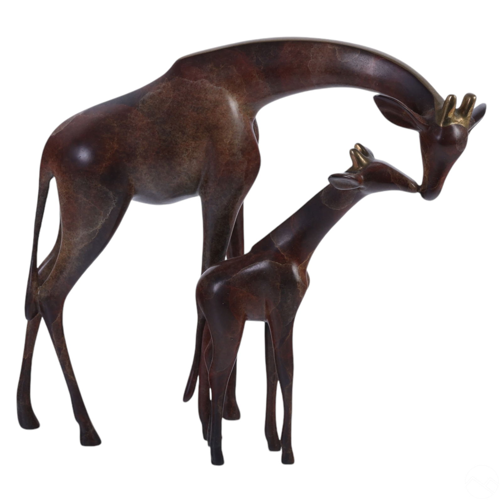 Loet Vanderveen 1921-2015 Bronze Giraffe Sculpture (1 of 5)