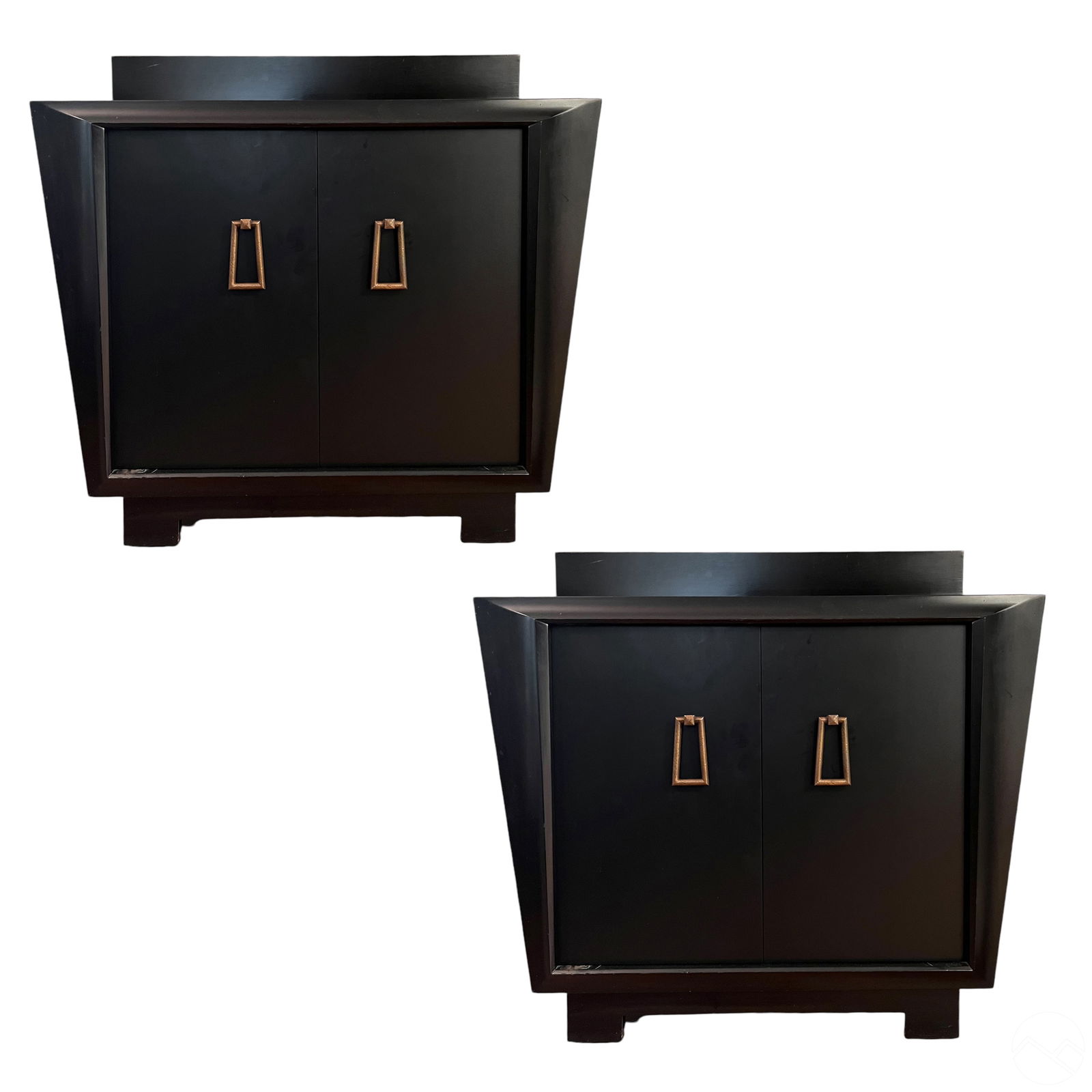 James Mont Pair of Asian Mid Century Side Cabinets (1 of 6)