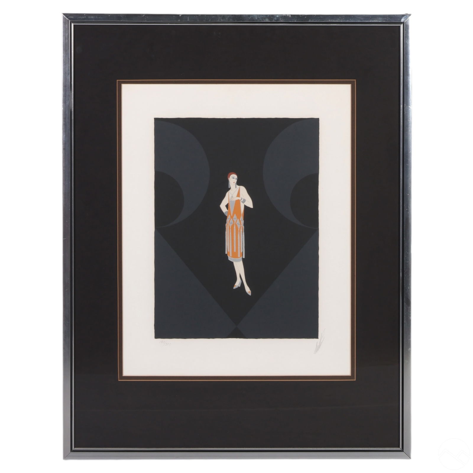 Erte Manhattan Mary I Fashion Serigraph SIGNED (1 of 6)