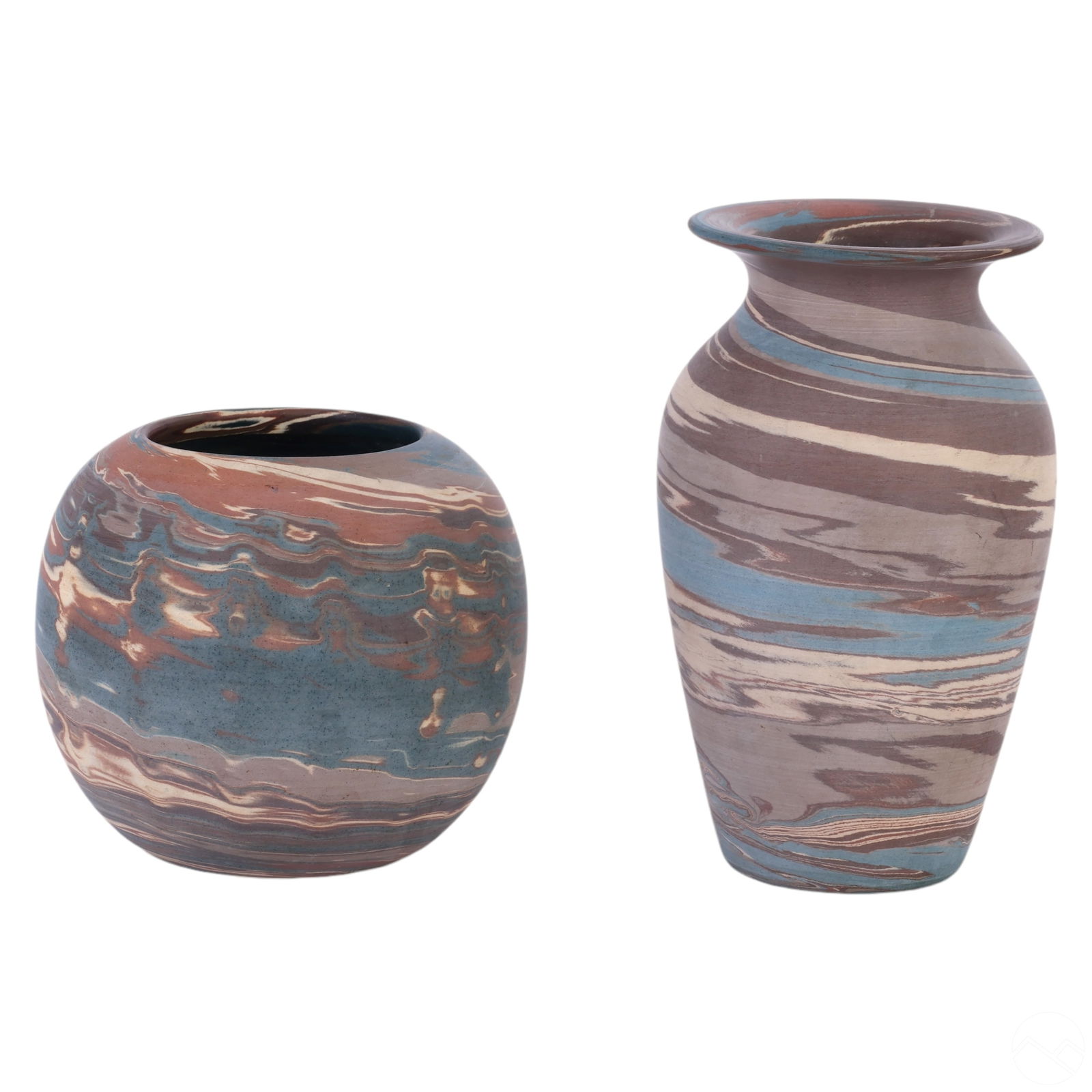 Two Niloak Arts and Crafts Era Studio Art Pottery (1 of 8)