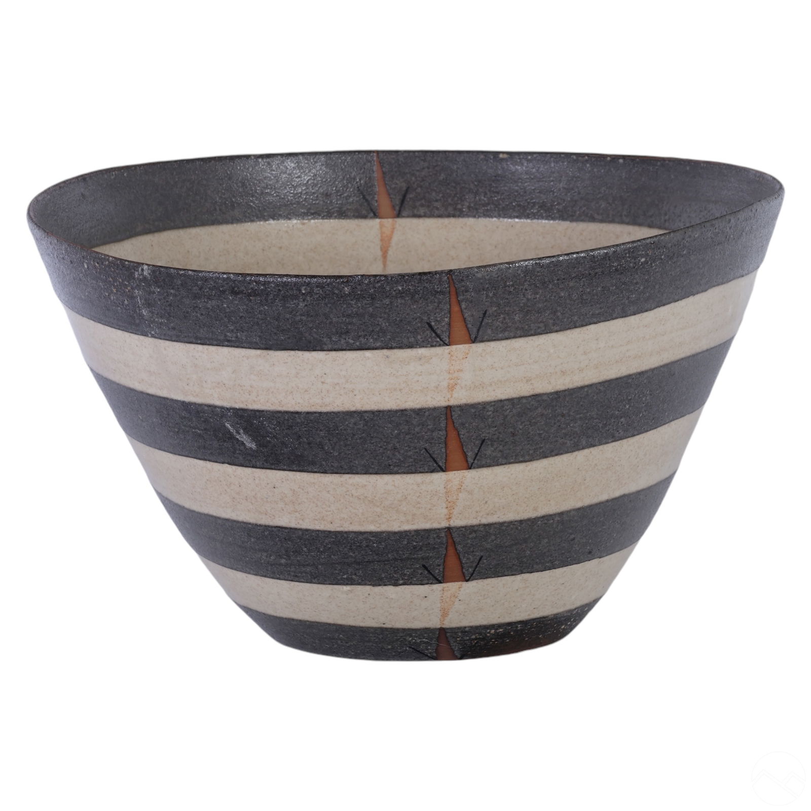 Malene Mullertz b.1945 Studio Art Pottery Bowl (1 of 6)