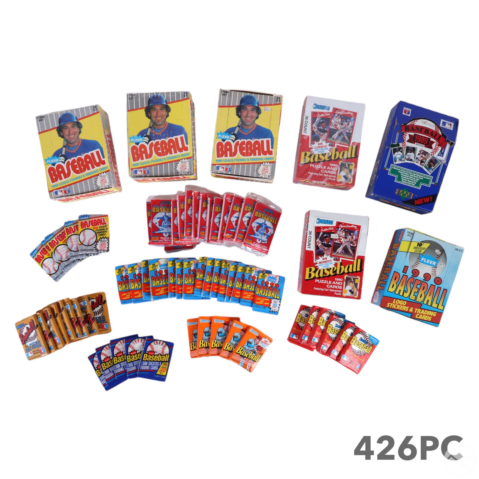 426 Unopened Sealed Packs Baseball Trading Cards (1 of 5)