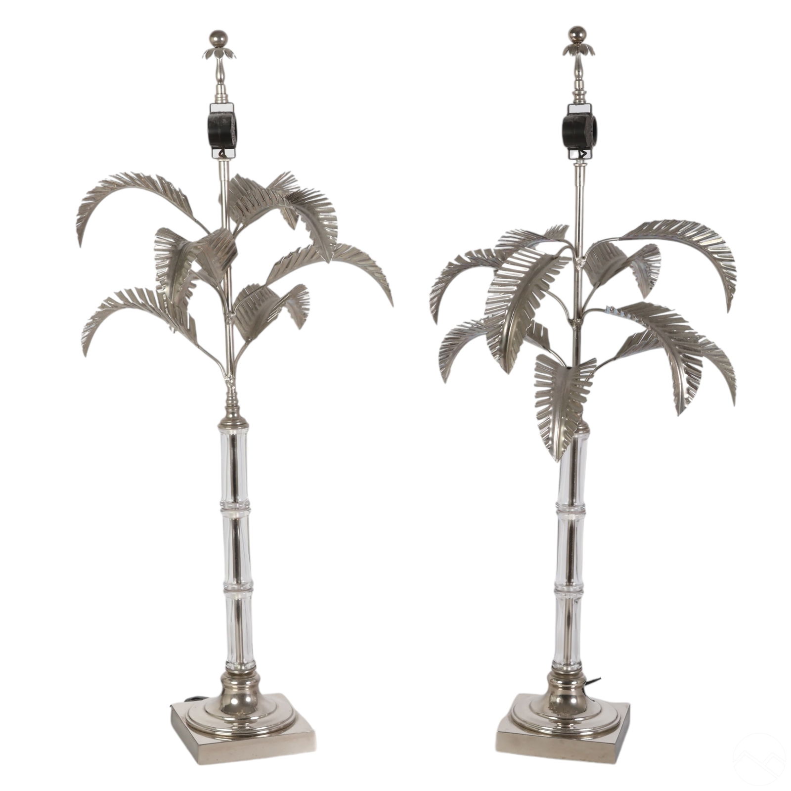 Chapman Pair of Palm Tree Lamps Hollywood Regency (1 of 6)