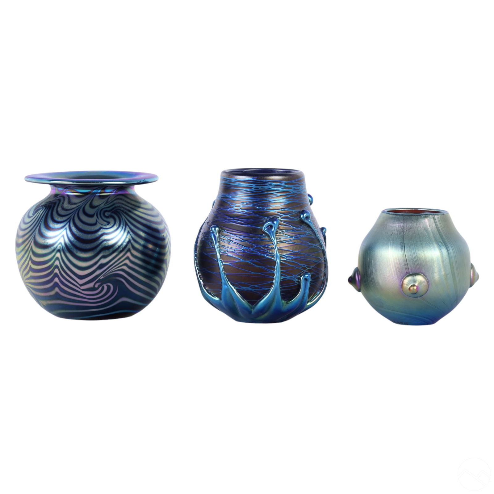 Lundberg Correia Studio Art Glass Vase LOT SIGNED (1 of 8)