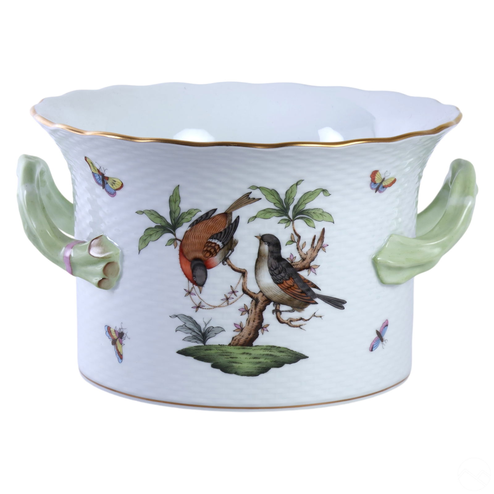 Herend Rothschild Hungarian Porcelain Cache Pot (1 of 7)