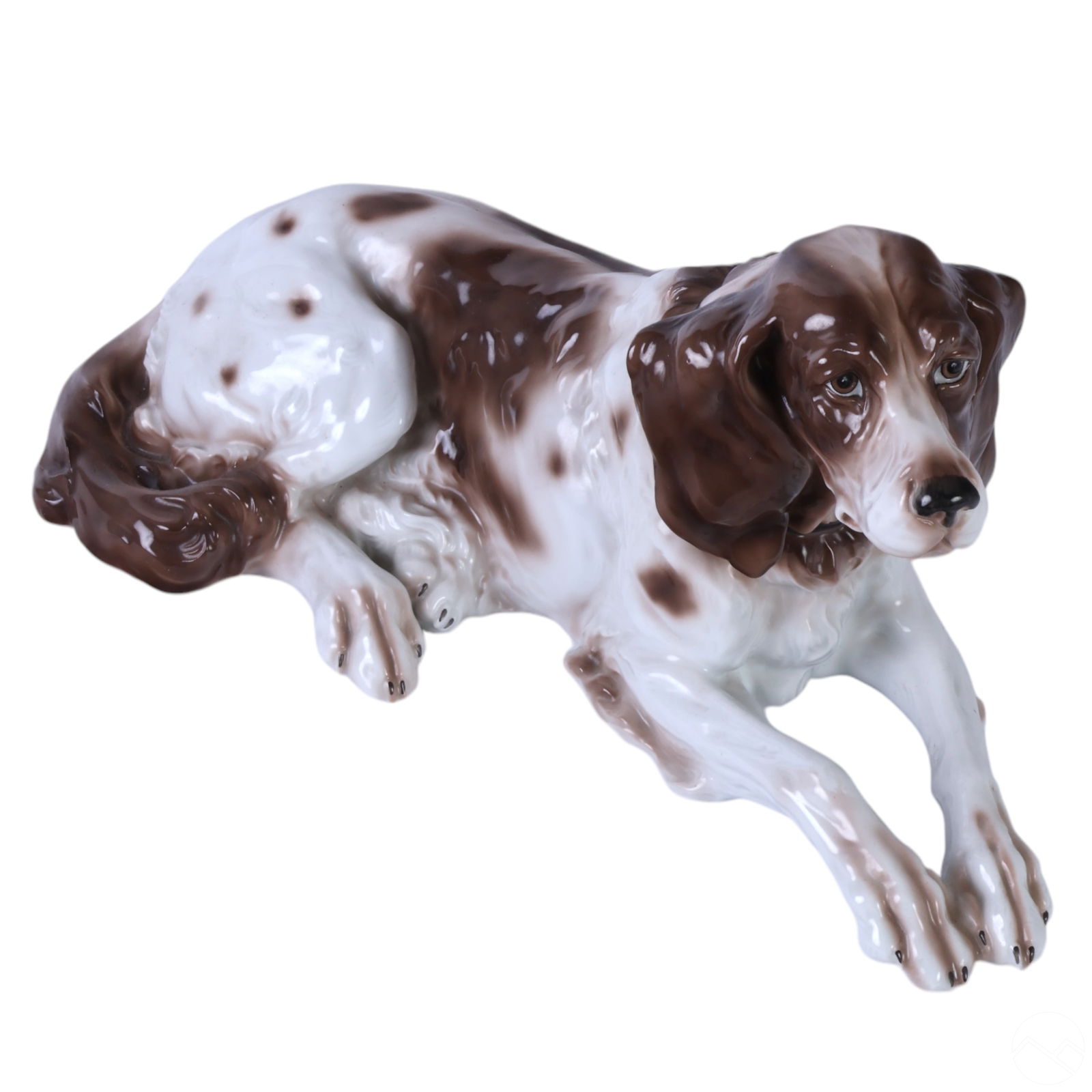 Schlaggenwald Czechoslovakia Porcelain Dog Figure (1 of 7)