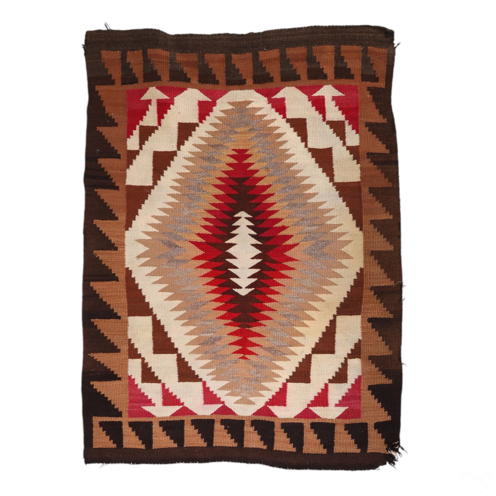 Native American Navajo Regional Tribal Rug 51 x 39 (1 of 4)