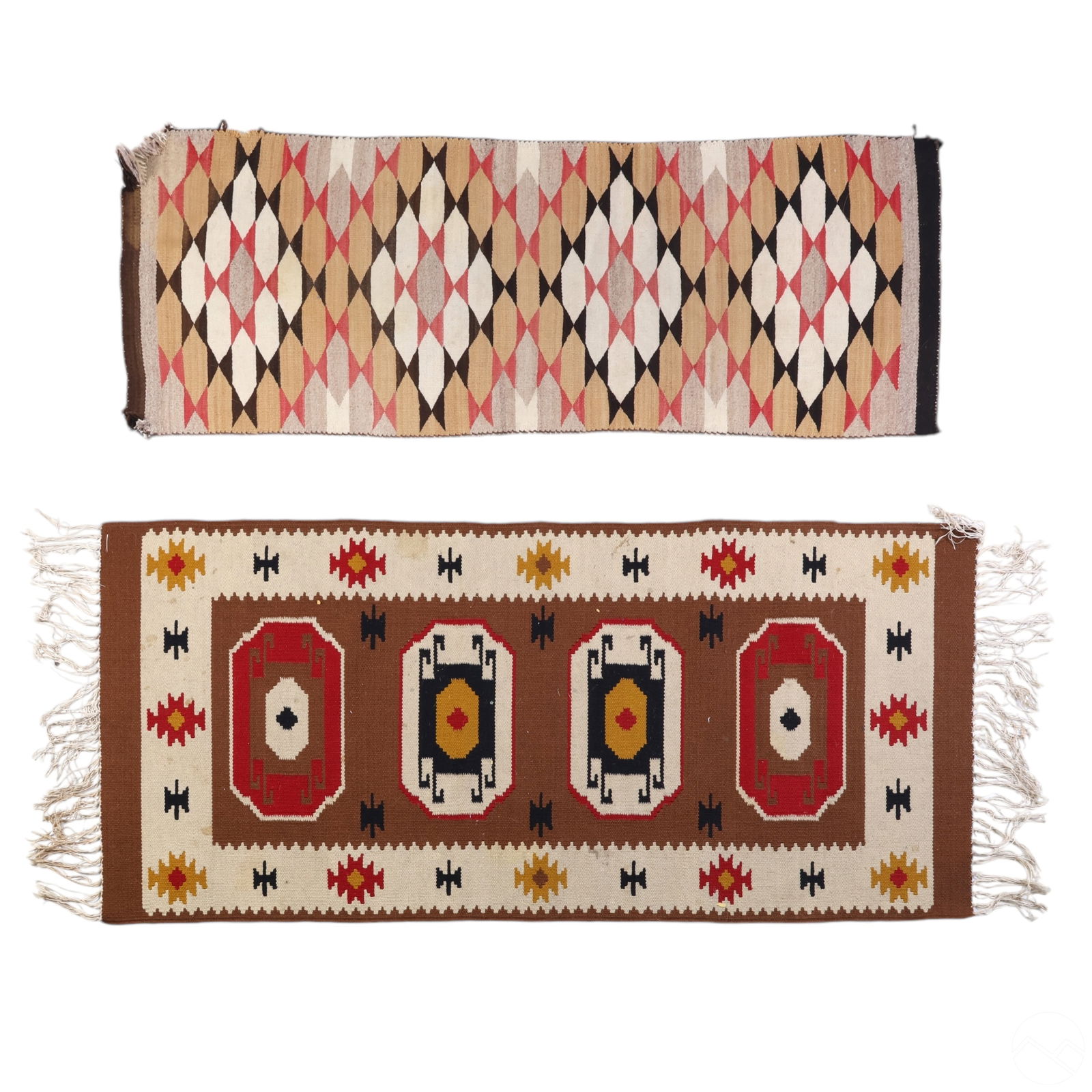 Antique Native American Woven Rugs 2pc ESTATE LOT (1 of 7)