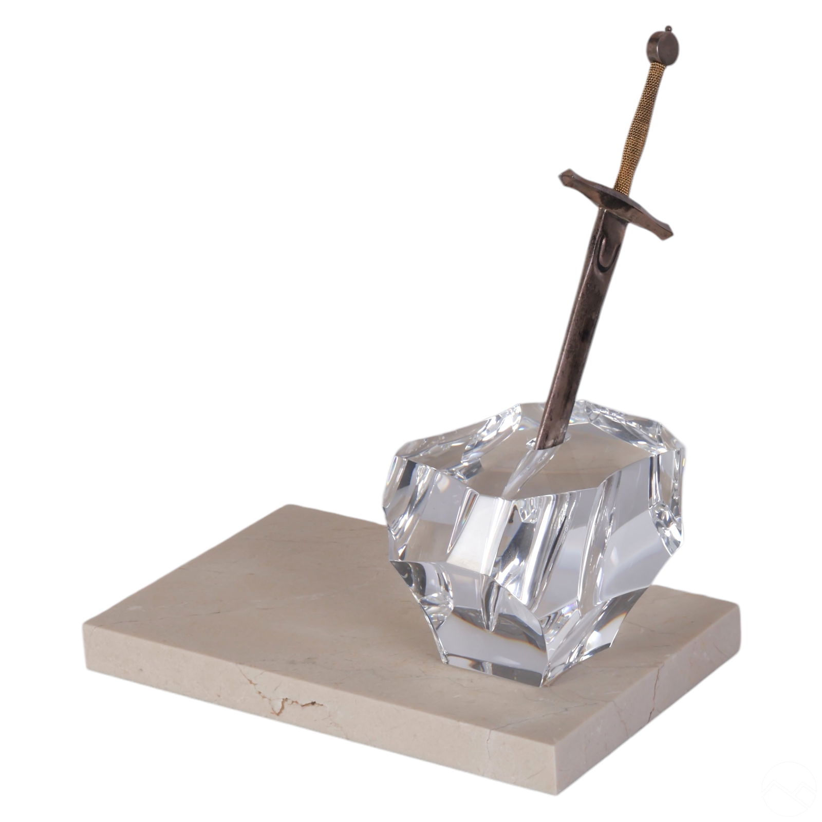 Steuben Excalibur The Sword in Stone Letter Opener (1 of 5)