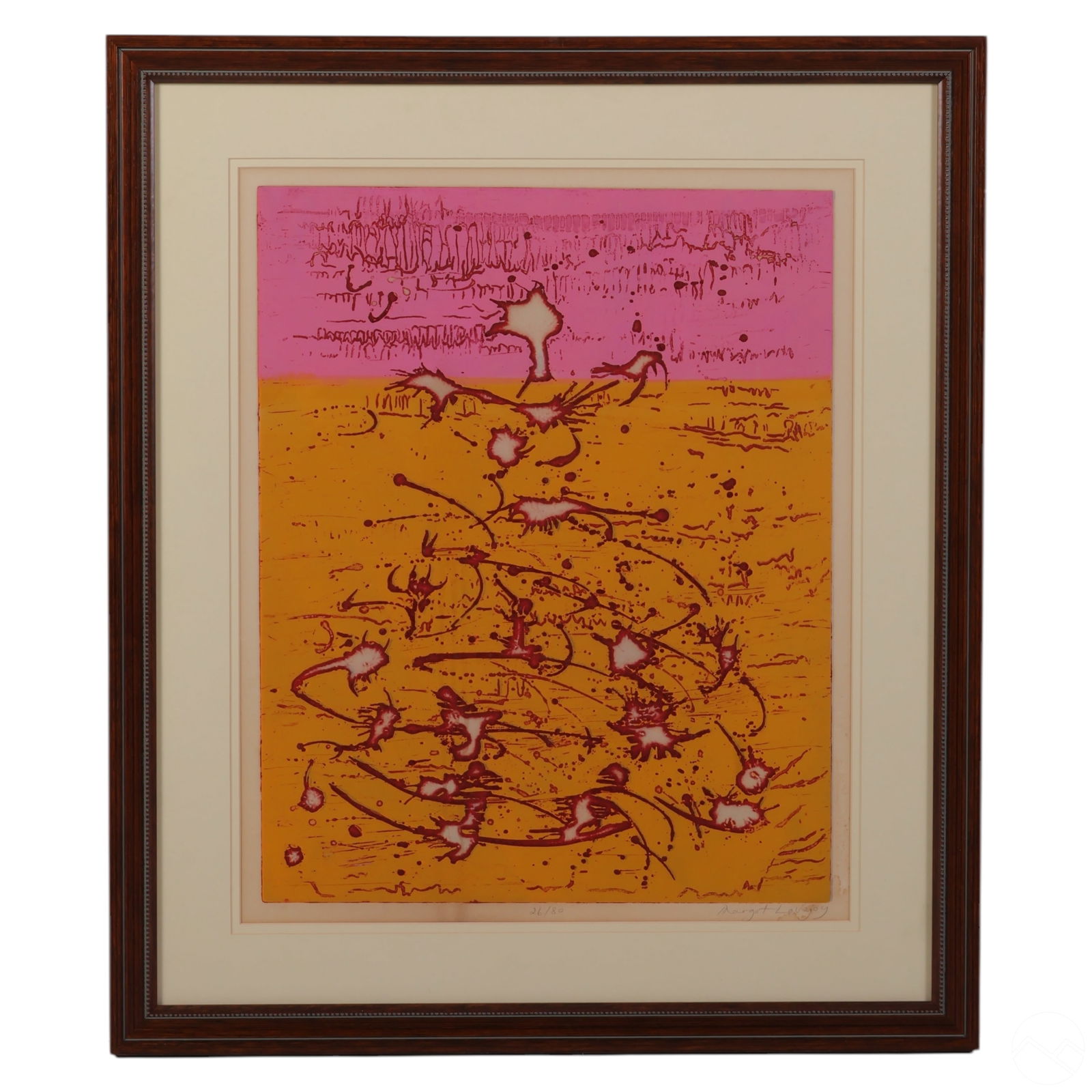 Margot Lovejoy 1930-2019 LE Abstract Litho SIGNED (1 of 7)