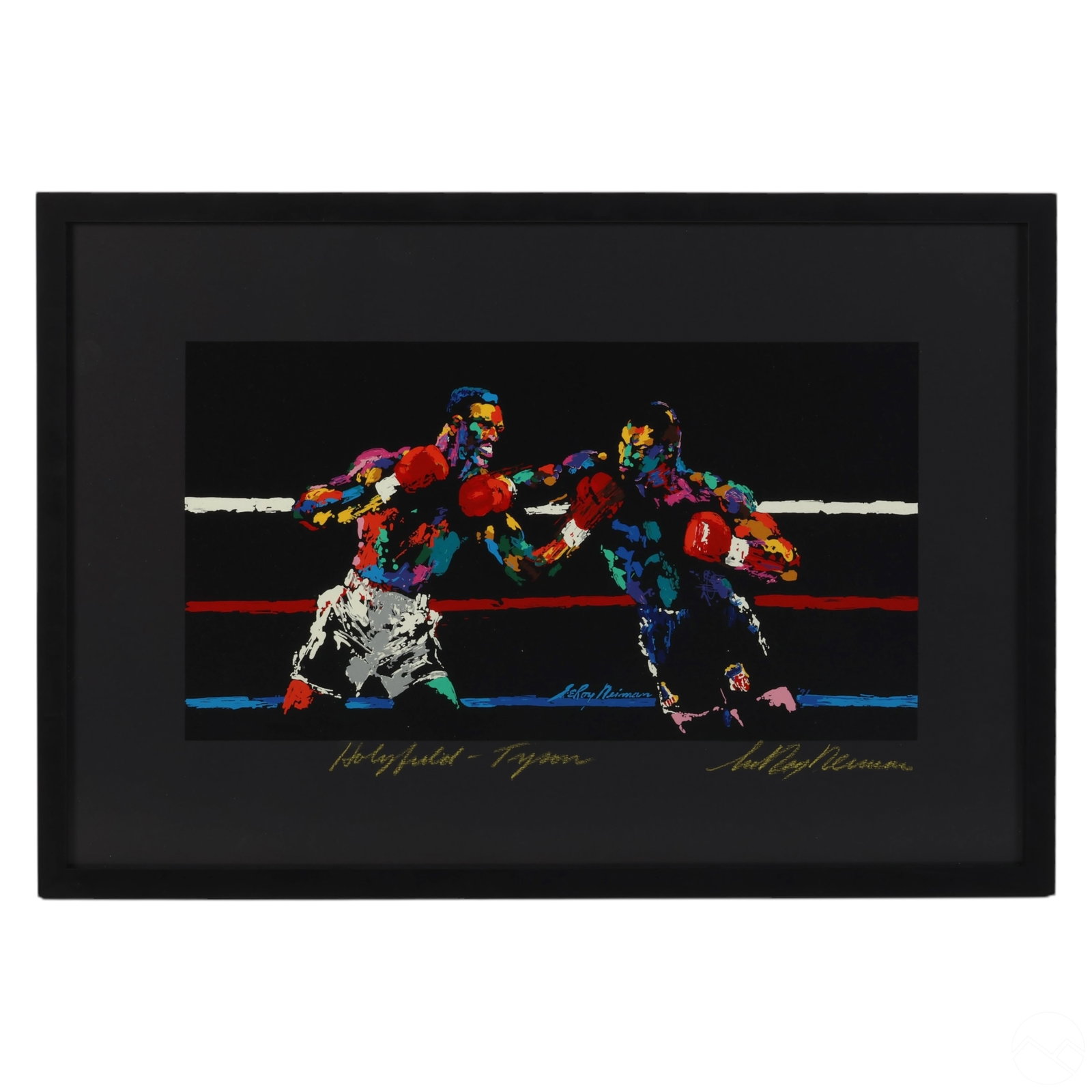 Leroy Neiman 1921-2012 Tyson Holyfield Lithograph (1 of 6)