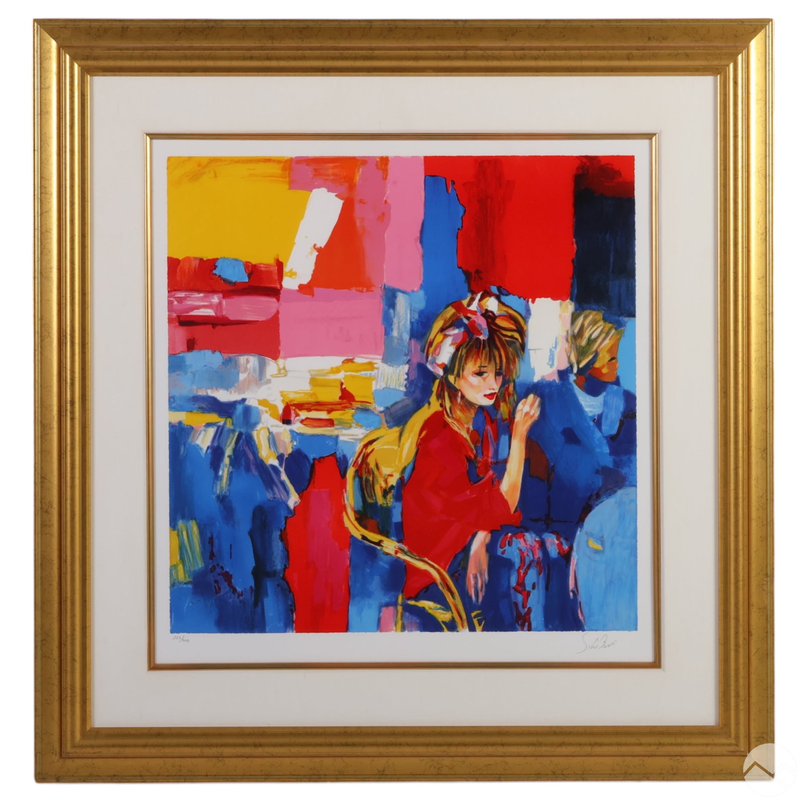 Nicola Simbari 1927-2012 LE Color Print Serigraph (1 of 7)