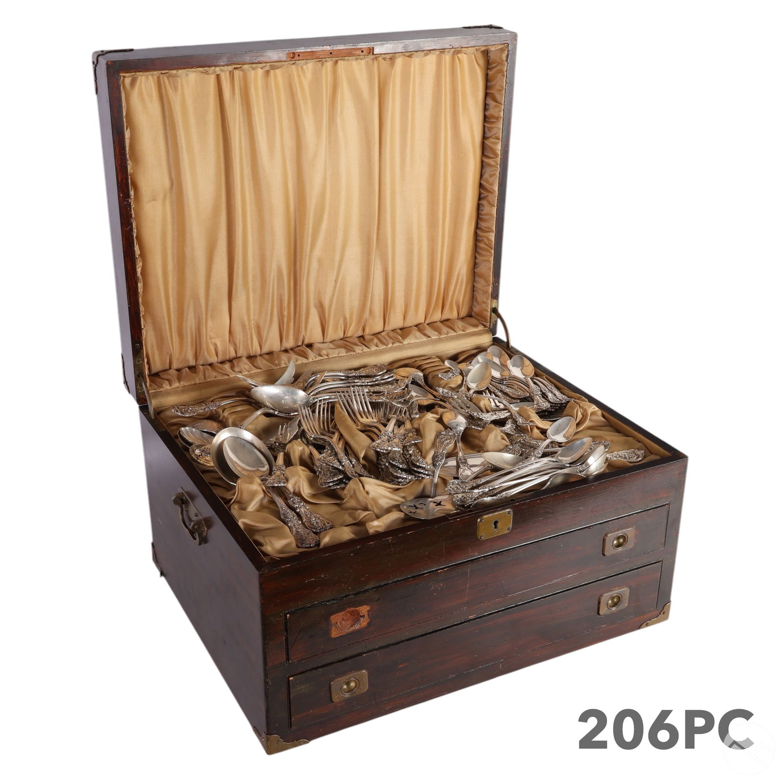 Sterling Reed & Barton Francis I 206pc SET 6,920g. (1 of 10)