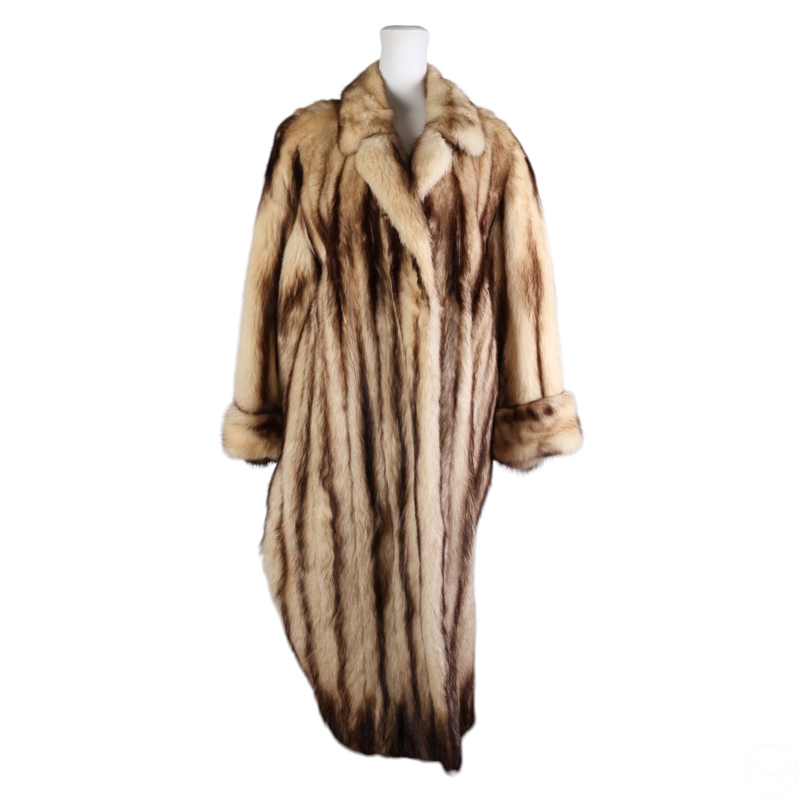 Saks Fifth Avenue Ladies Full Length Fur Coat LG (1 of 7)