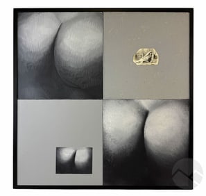 Irina Nakhova b1955 Monochrome Erotic Art Painting