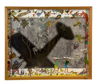 Peter Hill Beard (American, 1938-2020) "Starvo During The Die-Off", 1972