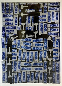 Armand Arman 1928-2005 Absolut Vodka Litho SIGNED