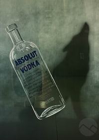 Edward Ruscha (b.1937) Absolut Vodka Litho SIGNED