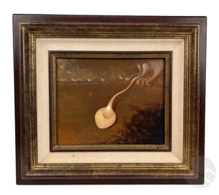 Lukas Kandl b.1944 Peaceful Landscape Oil Painting