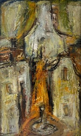 Jean-Marie Sorgue 1924-2010 Landscape Oil Painting