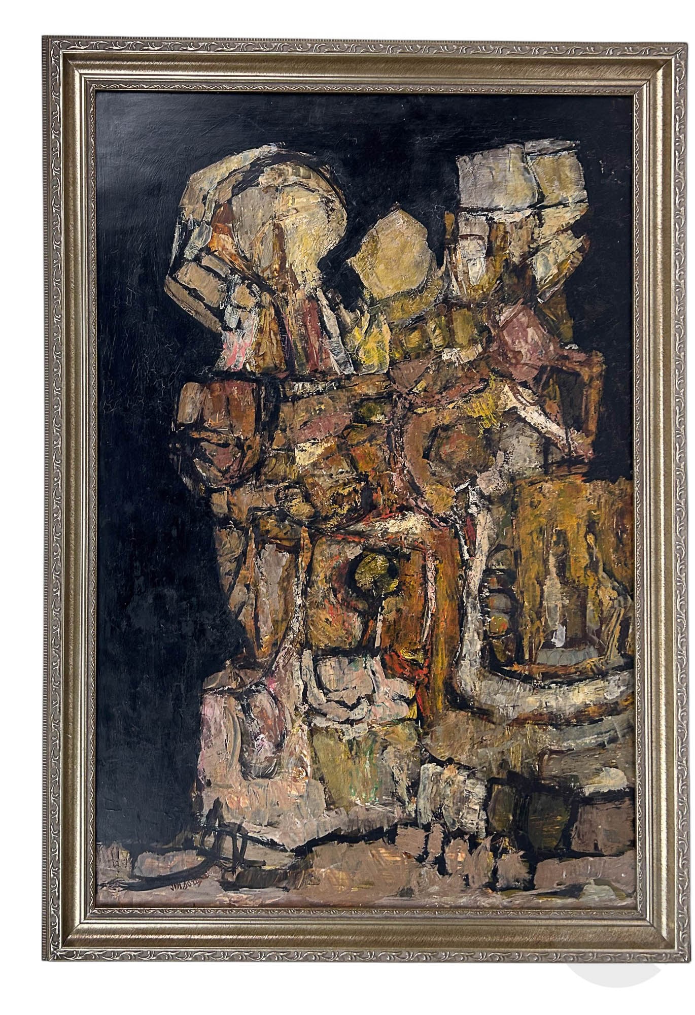 Jean-Marie Sorgue 1924-2010 Figurative Abstract (1 of 5)