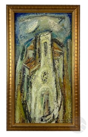 Jean-Marie Sorgue 1924-2010 Abstract Oil Painting