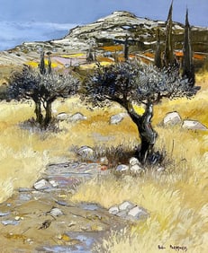 Andre Deymonaz 1946-2019 Mediterranean Painting