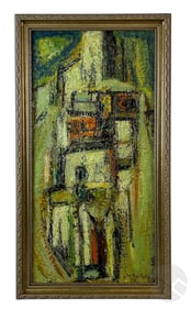 Jean-Marie Sorgue 1924-2010 Landscape Oil Painting