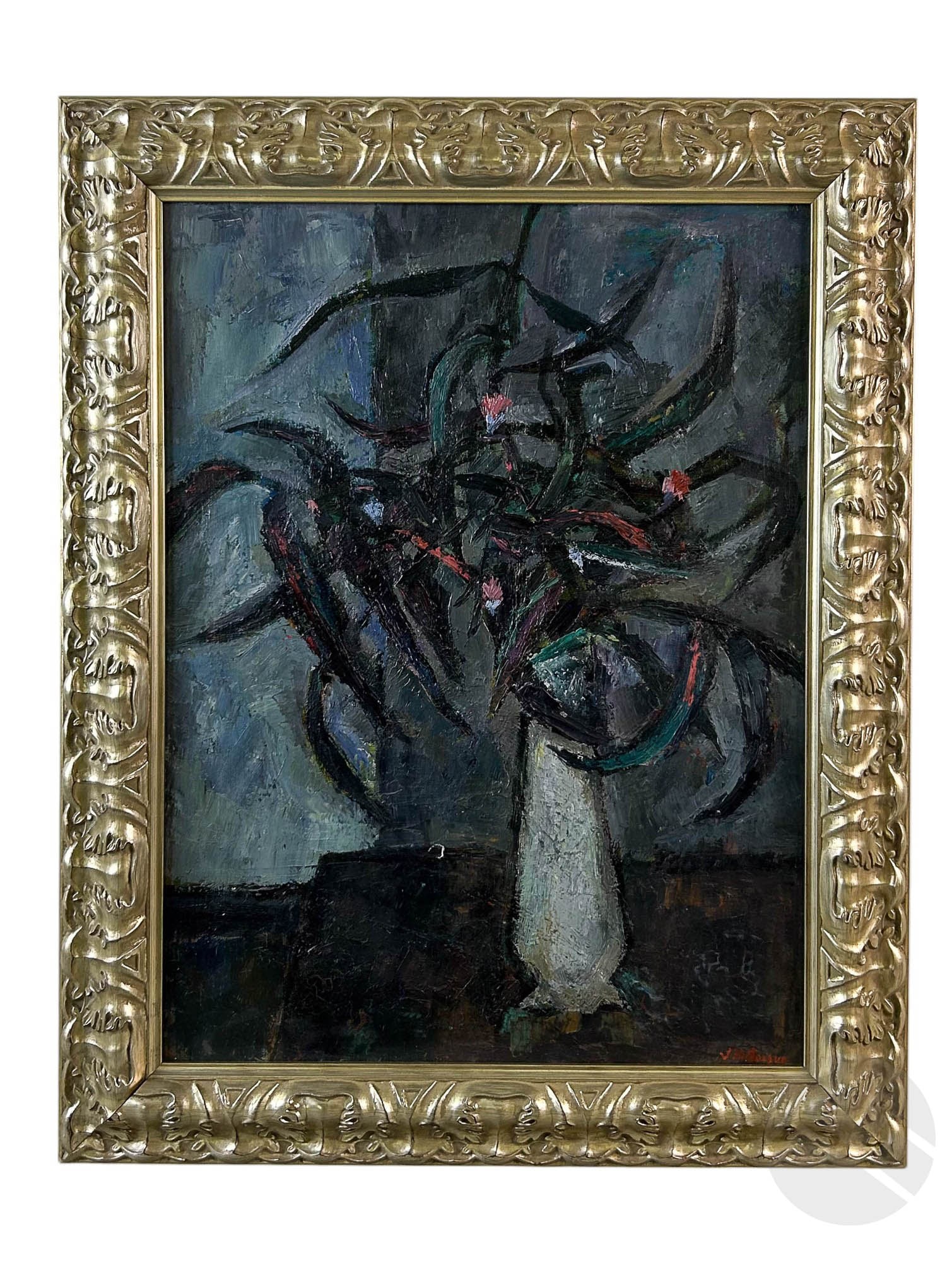 Jean-Marie Sorgue 1924-2010 Sill Life Oil Painting (1 of 6)