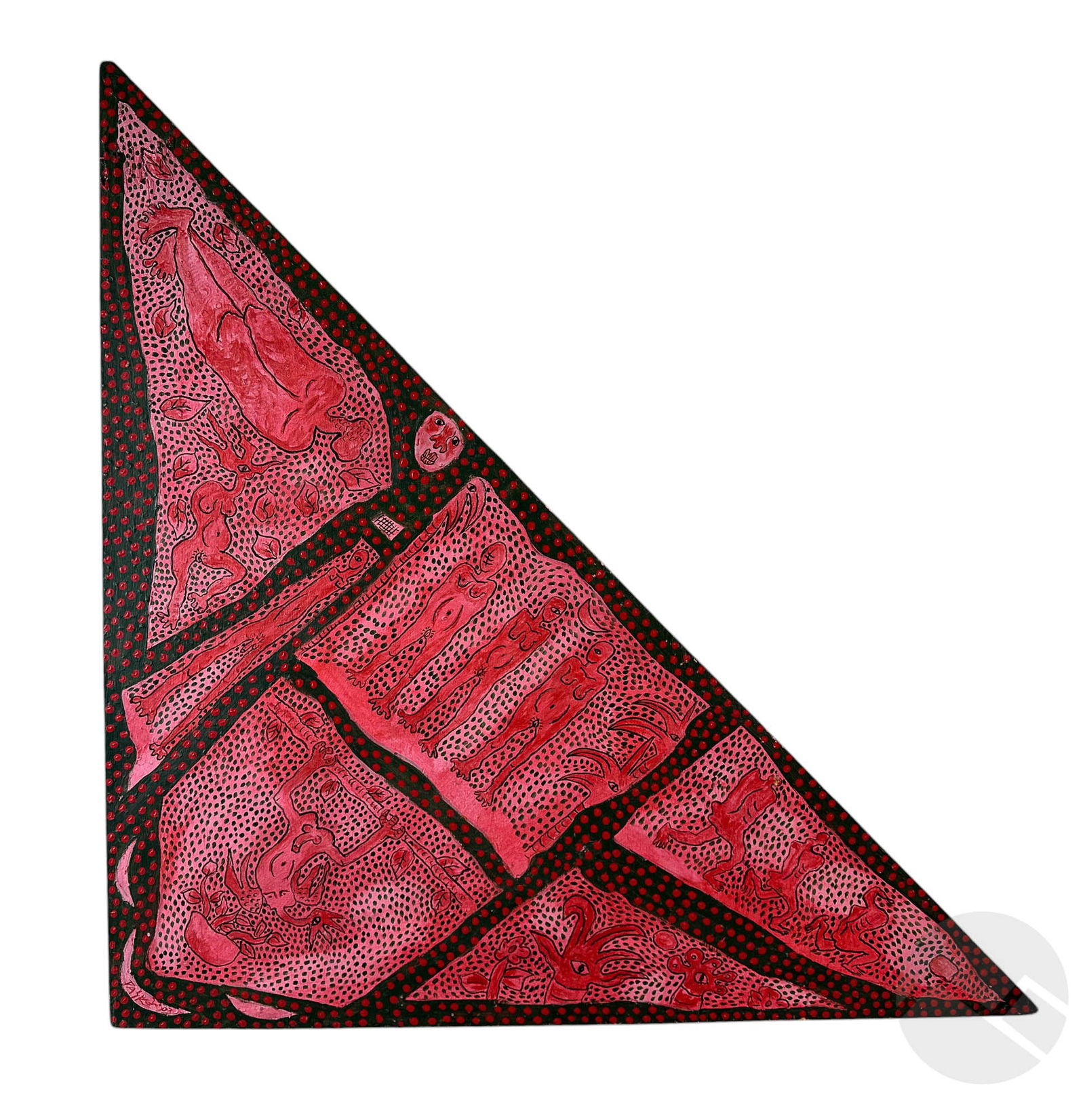 Prosper Pierre Louis (1947-1997) Haitian Painting (1 of 7)