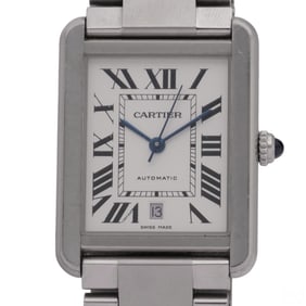 Cartier Tank Solo XL 3800 Automatic SS Men's Watch