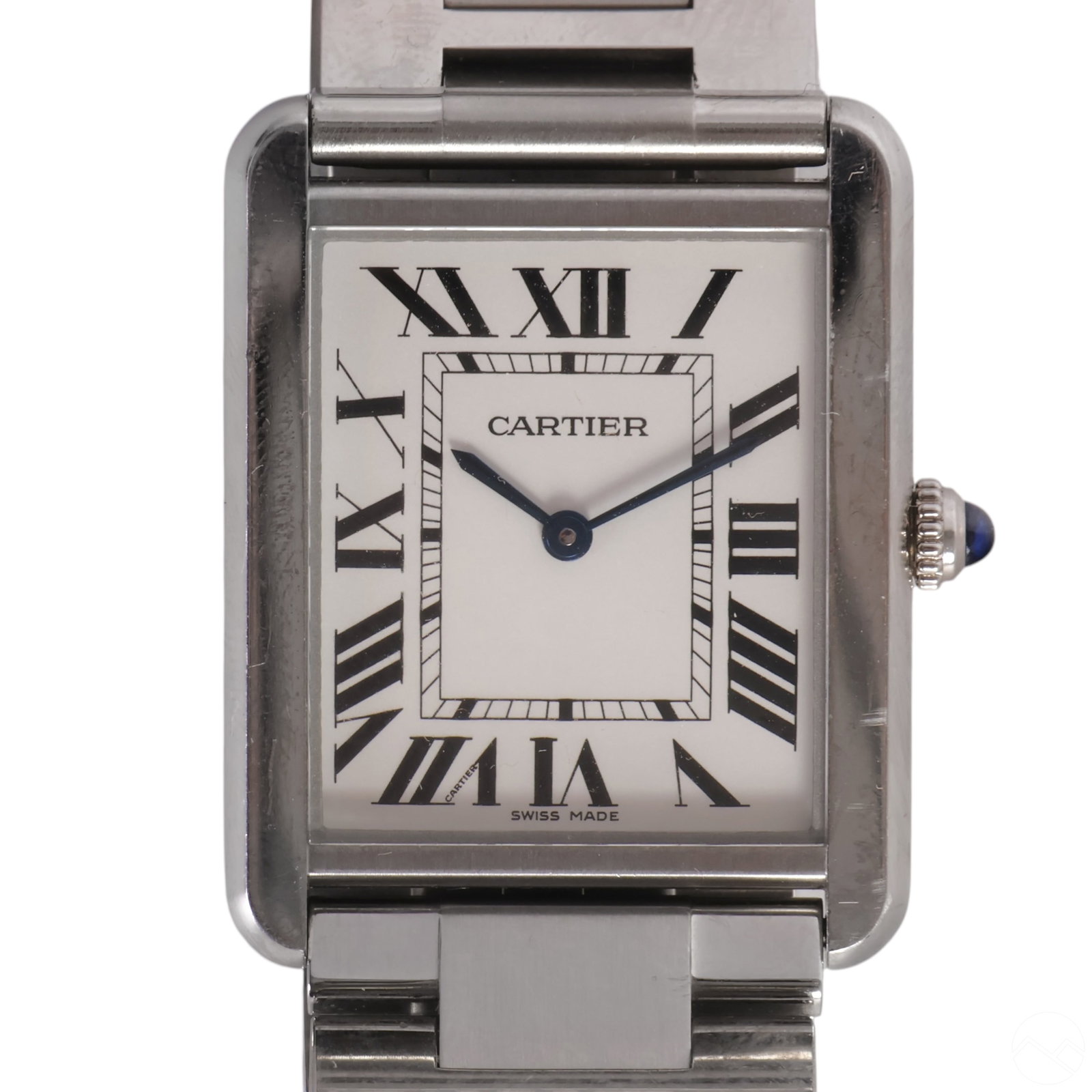 Cartier Tank Solo 27mm Ref 3169 Steel Quartz Watch (1 of 7)