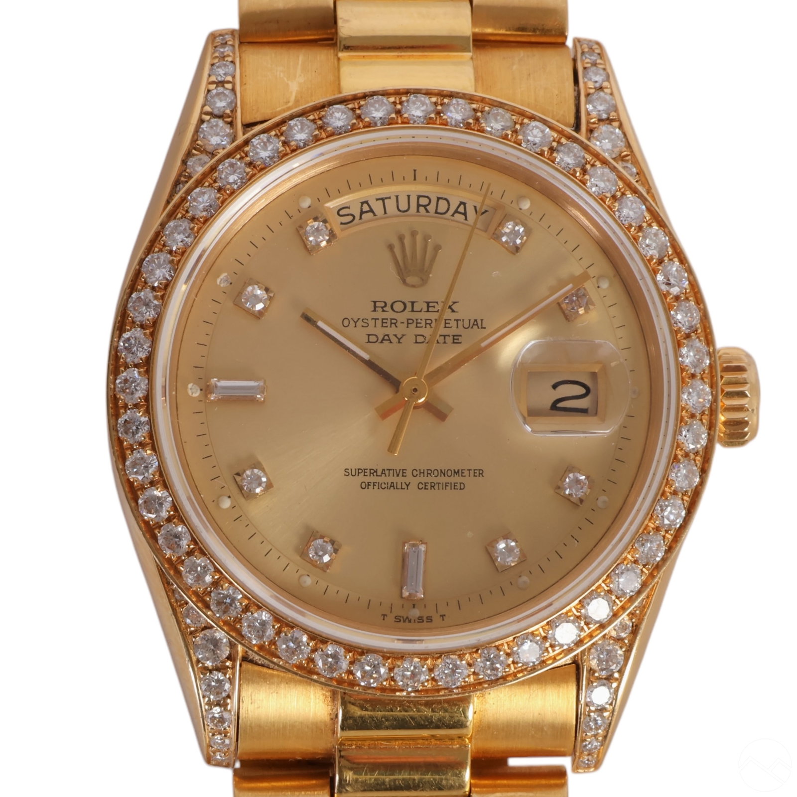 Rolex Day-Date 1803 Presidential 18k Diamond Watch (1 of 10)