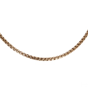 David Yurman 18K 750 Yellow Gold 22" Necklace 14g.