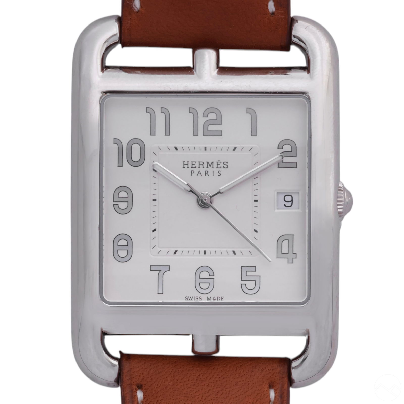 Hermes Men's Cape Cod Date Ref CC1.810 Wristwatch (1 of 9)
