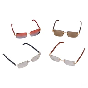 Cartier French Designer Frames Sunglasses 4pc LOT