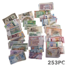 Mixed World Paper Currency Bills and Banknotes LOT