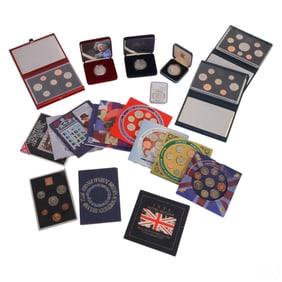Assorted British Royal Coin Set & Collectible LOT