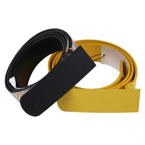 Guiseppe Zanotti Italian Designer Leather Belt LOT