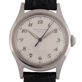 Patek Philippe Geneve Stainless Steel Wristwatch