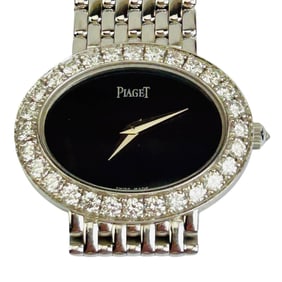 Piaget 18K White Gold & Diamond Tigers Eye Watch