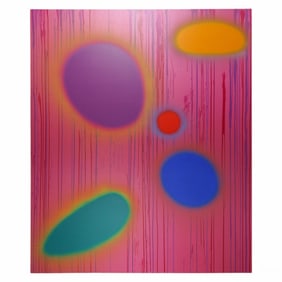 Dan Christensen 1942-2007 Modern Abstract Painting