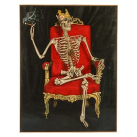 Rodrigo Soto b.1984 Death by Burger King Painting