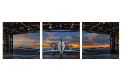 Peter Lik b.1959 Aviator First Flight Triptych LE