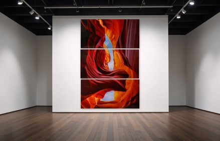 Peter Lik b.1959 Canyon Triptych Eternal Beauty LE