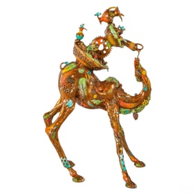 Nano Lopez b.1955 Philippe III Jr Bronze Sculpture