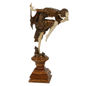 Ankara Dancer Sculpture after Claire Jeanne Coline